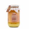 Indicow Organic Dairy Foods Pure Authentic A2 Gir cow Ghee | Bilona Curd-Churned, Cruelty-Free, Ayurvedic| Grass Fed Cows (1000ml(1ltr), Gir) | Glass Packaging view 1