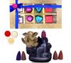 Bhai dooj gifts for brother/bhai dooj tika set/bhai dooj gift/bhai dooj tika set/bhai dooj gift/bhai dooj gift for brother-Chocolate box+1 Backflow Incense Holder+roli chawal and chandan view 1