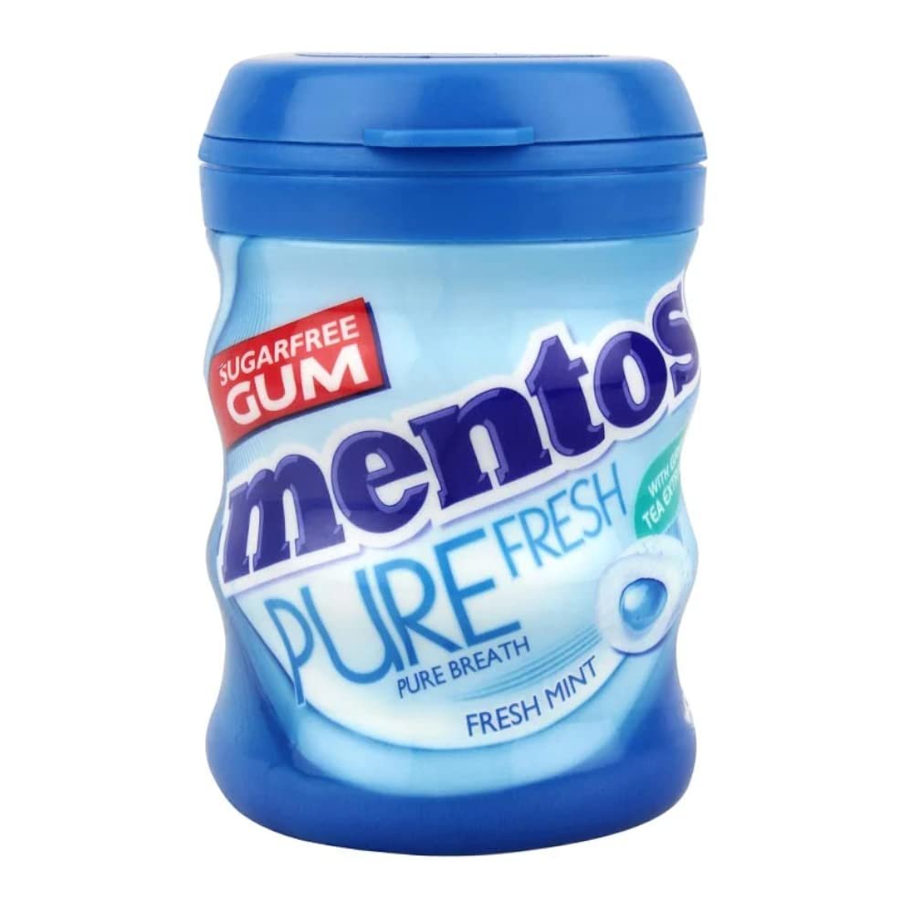 Mentos Pure Fresh Mint Sugar-free Gum, 2.1 oz / 61.25 g