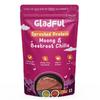 Gladful Sprouted Lentils & Millets Instant Beetroot Chilla Dosa Mix, No Maida, No Palm Oil, Gluten Free, High Protein 200 G (Pack Of 1) view 1