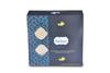Kosher Bamboo Soft Tissue Paper napkin - Pack of 3 - Made of pure Bamboo Pulp -(16 x 16 CM)- 2 Ply- 50 Pulls Each (DeepBlue) view 2
