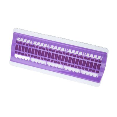 50-Position Floss Organizer -Stitch Prevention 50-Position Floss Organizer Convenient and Efficient with 4 Sheets That Can Be Changed on Request! (Purple)