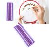 50-Position Floss Organizer -Stitch Prevention 50-Position Floss Organizer Convenient and Efficient with 4 Sheets That Can Be Changed on Request! (Purple) view 2