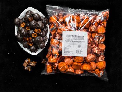 REAP ENTERPRISES- ORANGE JELLY DARK CHOCOLATE- 1000g -
