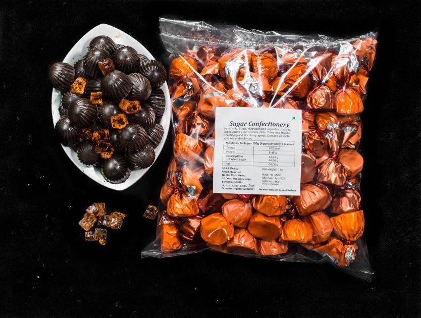 REAP ENTERPRISES- ORANGE JELLY DARK CHOCOLATE- 1000g -