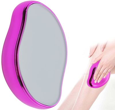 Mahi Enterprise Crystal Hair Eraser, Crystal Hair Remover, Portable Magic Hair Remover for Arms Legs Back, Painless Hair Removal for Women Apply to Any Part of the Body