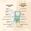 Only Earth Almond Milk - Barista Edition | Unsweetened Plant-Based Milk | Sugar Free | Non-Dairy & Lactose-Free | High in Calcium & Vitamins D, E, B1, B2, B12 | Preservative-Free | 1L (Pack of 12) view 4