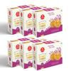 SAHU GAJAK BHANDAR Peanut Chikki 3kg (6 x 500g Boxes) | Moongfali Chikkies | Jaggery Groundnut Mittai | Traditional Indian Sweet Snack | No Liquid Glucose or Preservatives view 1