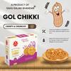 SAHU GAJAK BHANDAR Gol Chikki Peanut 500 Gram Groundnut Mittai | Peanut Bar | Mungfali Gajjak view 4