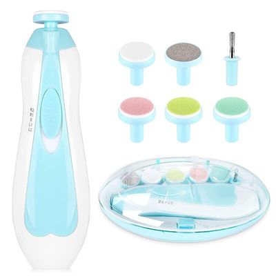 Elevea Baby Nail Trimmer Electric Safe Baby Nail Clippers, Manicure Set, Trim Polish Grooming kit for Newborn Toddler or Adults Toes Fingernails
