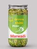 Marwadi Green Chilli Pickle Homemade Fresh Green Chilli/Harimirch Ka Aachar(400G) - Mothers Recipe | Organic North Indian Pickle | Healthy Green Chilli Pickle | Traditional Home Made Achaar view 1
