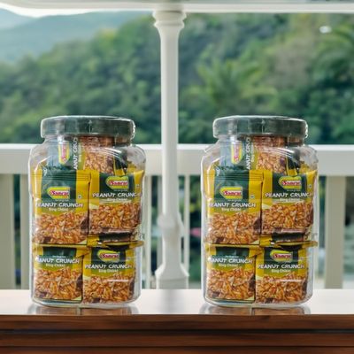 Samrat | Peanut Sing Chikki-Nutty Twist to Indian Sweets | Crunchy Brittle Candy Bar | Combo Pack of 2 | 2 x 720 grams | 1440 grams |