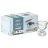 Tansukh Improved Triphala Eye Wash With 30 Instant Dip-Dip Bags/With Free Glass Transparent Eye Wash Cup/Fits With Eye Contour Smoothly/For Tired Polluted And Eye Irritation Herbal Remedy view 1