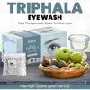 Tansukh Improved Triphala Eye Wash With 30 Instant Dip-Dip Bags/With Free Glass Transparent Eye Wash Cup/Fits With Eye Contour Smoothly/For Tired Polluted And Eye Irritation Herbal Remedy view 3