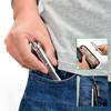 Airtight Aluminum Metal Storage Tube(3 Packs), Cute Small Pill Box Case Waterproof and Smell Proof Metal Tube Container Holder with Keychain, Fit in Pocket Purse Portable for Travel and Outdoors, 4.25 * 0.55 inch, Compact view 4
