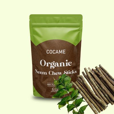 Fresh Organic Neem Datun Chew Sticks Neem Twigs for Better Tooth, Gems, Fresh Breath and Health/Neem Sticks/Vepa Pullalu / - (50 Pc)