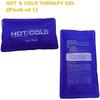 DEBRIE Reusable Hot & cold Gel Pack & Microwaveable Pad Pain Relief Therapy (Dark Blue,Pack of 1) view 3