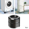 CALANDIS 4Pcs Washing Machine Foot Pads Washing Machine Pads Shockproof Foot Pads B view 2