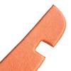 CALANDIS Resuable Faucet Absorbent Mat Water Drying Pads Water Stains Prevent Orange view 2