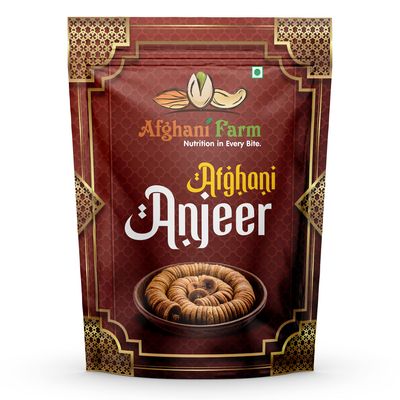 Afghani Farm Dried Fig Dry Fruits Afghani Anjeer, 1 KG (Large)