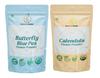A D Food & Herbs Combo of Butterfly Pea Flower/Calendula Powder Aromatic Edible for Homemade Lattes, Tea Blends, Bath Salts, Face packs & Body packs (50 GMS x Pack of 2) view 1