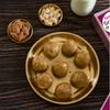 Bazic Sattu Jaggery Millet Ladoo, Protein, and Calcium Rich, All Ancient Grains, Gluten Free, Trans Fat-Free, No Artificial Sugar, Color and Flavors 100g (Pack of 2). view 3