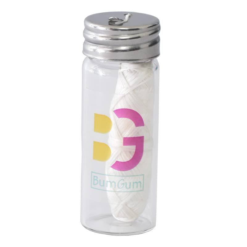 BumGum Natural Silk Dental Floss - 30m | Biodegradable Floss