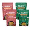 Gladful Sprouted Lentils & Millets Instant Cheela Dosa Mix, Natural Healthy Protein & Fiber-Rich Breakfast For Kids And Families, 200 Gram (Pack Of 4, Carrot & Methi) view 1