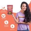 Gladful Sprouted Amaranth and Carrot Chilla Mix, Highe Protein Lentils & Millets, No Maida, No Palm Oil, Low GI, High Fiber 200 Gm (Pack Of 1) view 3