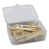 BumGum Corn Starch Floss Pick (Pack of 50 pcs) | Biodegradable Handle view 2
