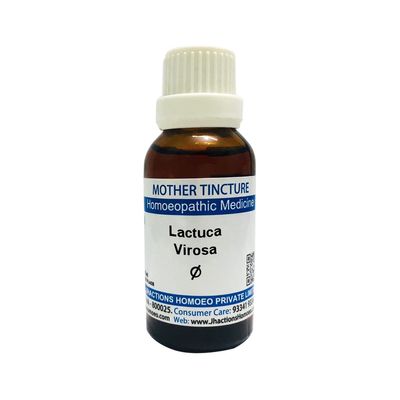 Jhactions Lactuca Virosa Q - 30mL || Mother Tincture Drops