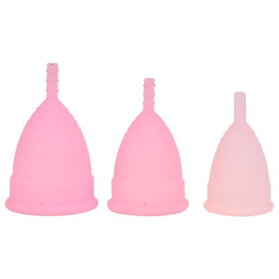 FAIRBIZPS Menstrual Cup Period Cup Reusable Ultra Soft & Flexible Medical Grade Menstrual Cup for Women (Large)