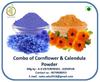 A D Food & Herbs Combo of Blue Corn Flower/Calendula Powder Aromatic Edible for Homemade Lattes, Tea Blends, Bath Salts, Face packs & Body packs (250 GMS x Pack of 2) view 2