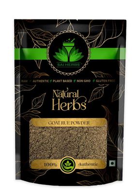 SAI HERBS Goat Rue Raw Powder - Barge Suddav - Sadab - Ruta Graveolens - Burge Saddab - Goats rue - For Stamina - Boosts Energy and Immunity - Contains Antioxidant - Pure & Natural (50 Grams)