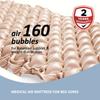 Carent Polyvinyl Chloride (Pvc) Anti-Bedsore Bubble Air Mattress (220 * 90 * 7Cm) With Alternating Pressure Pump (6-8 Min Cycle)-Qdc101, King (U.S. Standard), Brown view 3