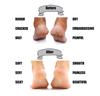 CALIST Crack Cotton Foot Protector Moisturizing Socks with Spa Gel,Heel Pain Relief Silicone Gel Pad Heel Protector Socks with Spa Botanical for Men and Women Cotton Socks -Multicolour view 4
