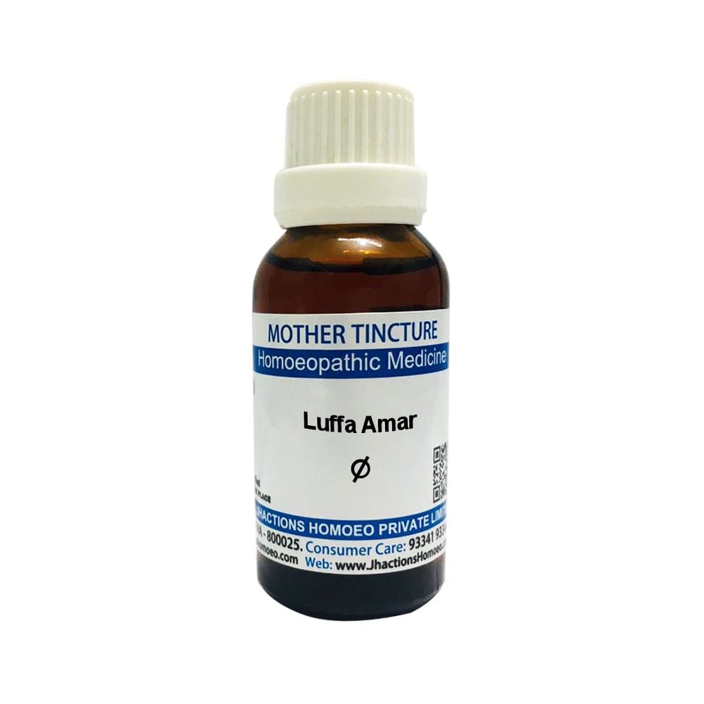 Jhactions Luffa Amar Q - 30mL || Homeopathic Mother Tincture Drops