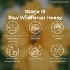 Homegrown Platter Wildflower Honey I 100% Pure Honey I Natural Immunity BoosterSuperfood | Raw Himalayan Wild Honey | Unprocessed & Unpasteurized - 350g view 4