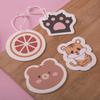 HENIJ Kitchen Cleaning Sponge, Cartoon Scrub Sponge Cute Brush Dish Cloth Scouring Pad for Kitchen Bathroom, Random Pattern (Pack of 6) view 2