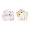 HENIJ Kitchen Cleaning Sponge, Cartoon Scrub Sponge Cute Brush Dish Cloth Scouring Pad for Kitchen Bathroom, Random Pattern (Pack of 2) view 1
