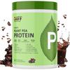 MyFitFuel Clean Plant Pea Protein Isolate (26.3g Protein, 4.7g BCAA, 10.2g EAA) |Easy to Digest | Vegan Plant Protein Powder [500g, 14 Servings, (Chocolate Delight Swirl)] view 1