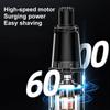 Electric Nose Depilatory, Multifunctional Nose Hair Trimmer 2 in 1 High Speed Motor 3D Floating Coat Design For Men For Ear For Eyebrow For Lips (Black) view 4