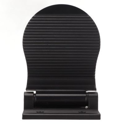 Leg Shaving Shelf, Corrosion Resistant Reliable Practical Metal Shaving Pedesta Aluminum Alloy for Bathroom (Black)