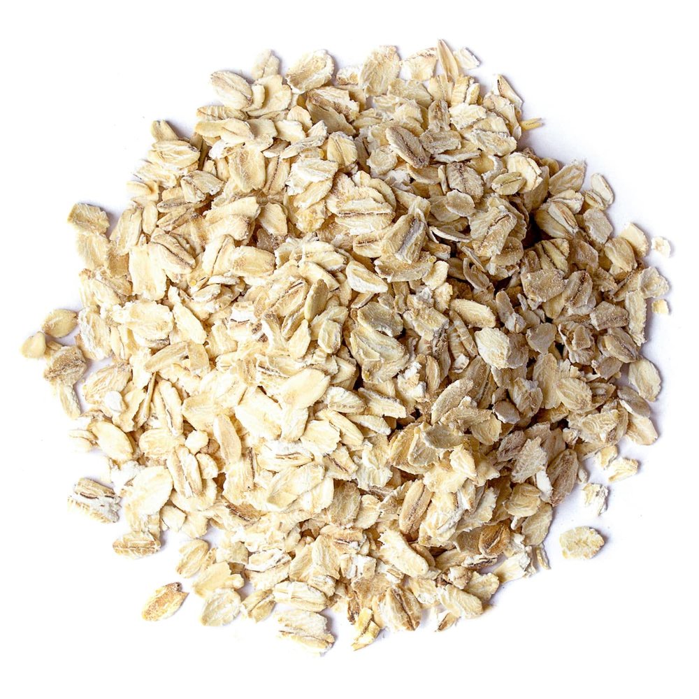 A D Food & Herbs Organic Rolled Oats/High-Fiber Breakfast Cereal/Use for Baking, Granola and Oatmeals,Smoothies (50 Gms)