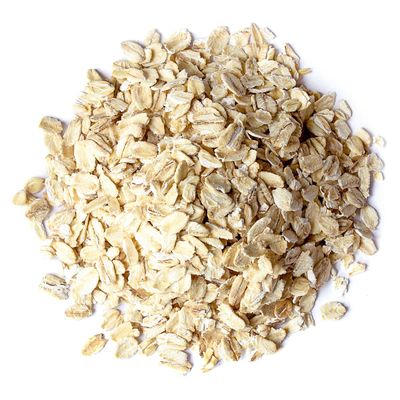 A D Food & Herbs Organic Rolled Oats/High-Fiber Breakfast Cereal/Use for Baking, Granola and Oatmeals,Smoothies (250 Gms x Pack of 1)