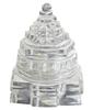 100% Pure Sphatik Crystal Shree Maha Meru Yantra (Original) for Pooja / Shree Yantra / Crystal shri Yantra (Weight- 50-60 Grams, 4X4X5 cms (LXBXH) (Big) Blessed & Energized for Spiritual Powers view 2