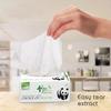 Orange Paper 3 Ply bamboo pulp Facial Tissue Soft Pack, Car Tissue Refill, Disposable Facial Tissues, Face Towel, Tissues Travel Size Pack for Car, 70 pulls per pack (Pack of 10) view 2