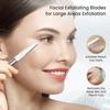 Dermaplaning Tool for Facial Exfoliation, with 20 Replaceable Blades, Facial Shaver/Eyebrow Razor, Eyebrow Shaper for Women, Easy to Use, Helps Exfoliate and view 3