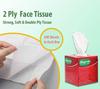 Biogreen Cube Facial Tissue Pack of 6 | 80 pulls in each box cube facial tissue for car box view 3