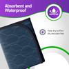 Waterproof Seat Protector (17.7 x 17.7) - Blue Absorbent Seat Covers - Waterproof Chair Pad for Incontinence Washable - Chair Pad Protectors - Incontinence Pads for Kids, Pets, Adults, & Seniors view 3